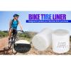 Bicycle Tire Liner, Bike Inner Tube Tire Tyre Protector Mountain Bicycle Linings Puncture Proof Tap Cycling Riding Anti Flat Belt High Tensile Strength Pad Protection for Road MTB BMX 700C 26" 2Pack view 2