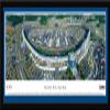 Charlotte Motor Speedway - 42x15.5-inch Single Mat, Select Framed NASCAR Print by Blakeway Panoramas view 1