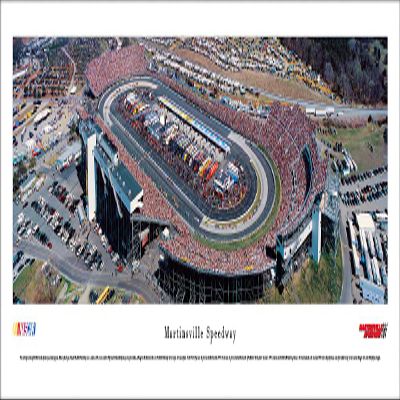Martinsville Speedway - Unframed 40 x 13.5 NASCAR Poster by Blakeway Panoramas