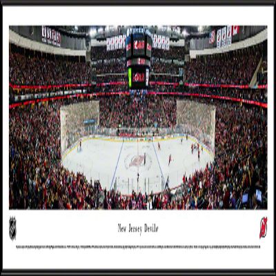 New Jersey Devils - 40.25x13.75-inch Standard Framed Picture by Blakeway Panoramas