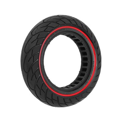 10x2.5 Inch Electric Scooter Solid Tire,Scooter Honeycomb Tire for 10 Inch Modified of Electric Scooters(Red)