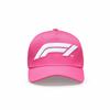 Formula 1 - Official Merchandise - Formula 1 Hat - Large F1 Logo Baseball Hat - Pink view 2