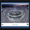 Bristol Motor Speedway Night Race - 42x15.5-inch Single Mat, Select Framed NASCAR Print by Blakeway Panoramas view 1