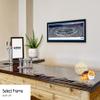 Bristol Motor Speedway Night Race - 42x15.5-inch Single Mat, Select Framed NASCAR Print by Blakeway Panoramas view 2