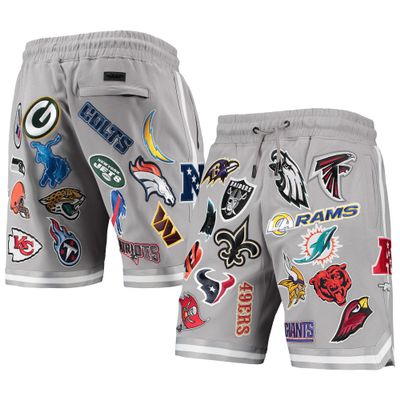 Pro Standard Men's Gray NFL Pro League Allover Shorts