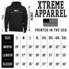 Xtreme Apparrel Golden State Basketball Skyline Men's Fan Hoodie Sweatshirt (Black Hoodie, 3XL) view 2