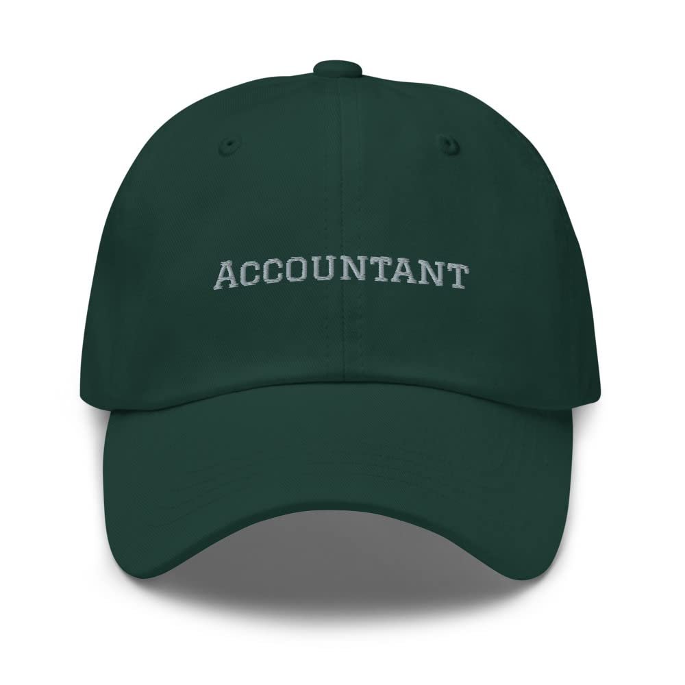 Accountant hat, Embroidered Unisex hat, Accountant Gifts for Women and Men, Accountant Graduation Gifts.