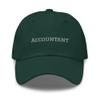 Accountant hat, Embroidered Unisex hat, Accountant Gifts for Women and Men, Accountant Graduation Gifts. view 1