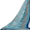 Miraan Women's Cotton Printed Readymade Salwar Suit Medium Blue view 4