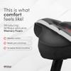 WITTKOP Bike Seat Cushion Made of Comfy Memory Foam I Bike seat Cover for Men & Women with Ergonomic 3-Zone-Concept I Bike Saddle Cover, for peleton seat cushin, Bicycle seat Cushion view 3