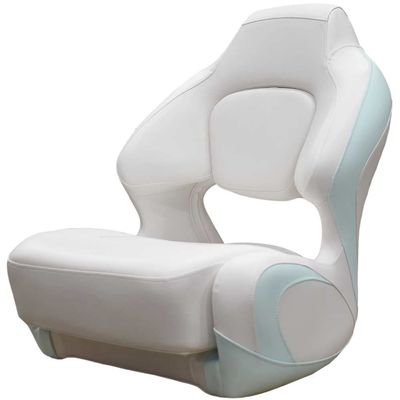 Chaparral Boat Captains Helm Seat 31.00750 | H2O White Seafoam Green