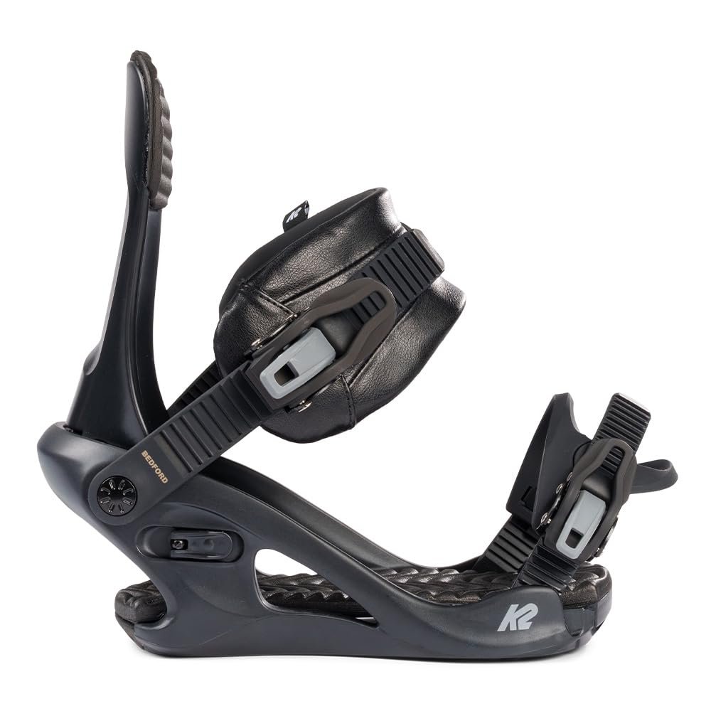 K2 Bedford Women's Snowboard Bindings, Black, Large