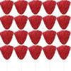 Anderson's Premium Scarlet Red School Spirit Shakers, Cheerleader Pom Poms, Sports Fan, Football, Basketball, Homecoming, Squad, Team, Party, Dance Club, Performance, Celebration Pack of 20 view 3