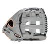 Rawlings | LIERTY ADVANCED Color Series Fastpitch Softball Glove | Left Hand Throw | 12.75' Pro H-Web | Grey/Rose Gold/Black view 4
