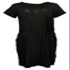 32 DEGREES Women's Dresses Size L Short Sleeve T-Shirt Dress Black view 1
