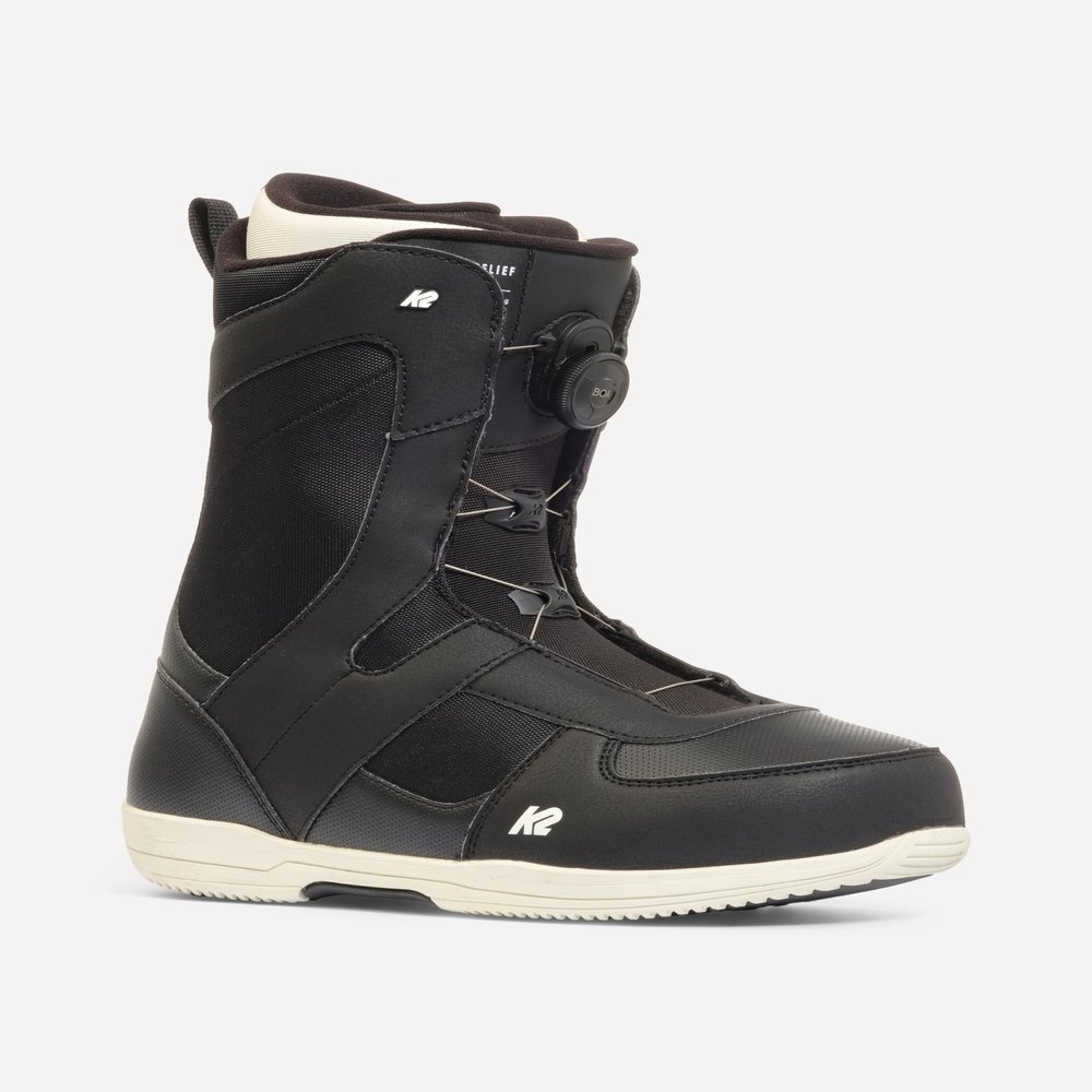 K2 Belief Women's Snowboard Boots, Black, 8.5