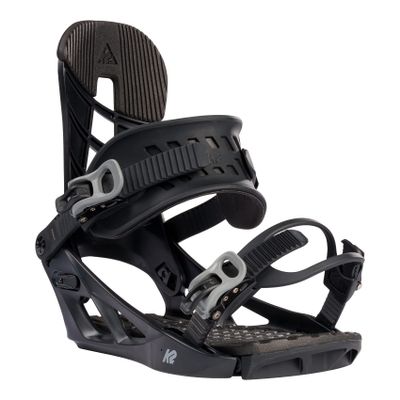 K2 Sonic Men's Snowboard Bindings, Black, Medium