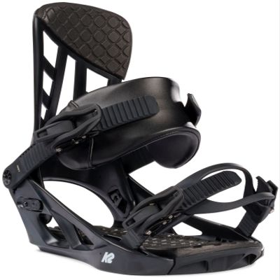 K2 Indy Men's Snowboard Bindings (Black, Medium)