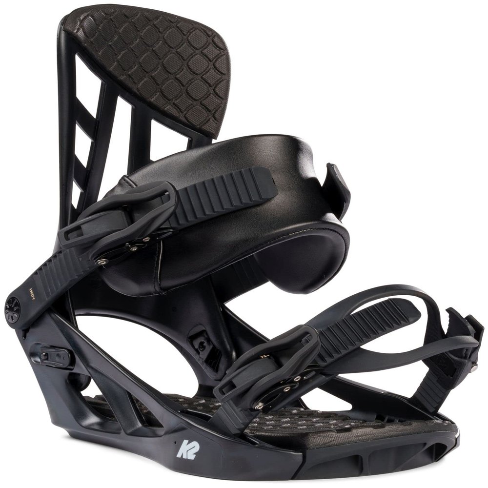 K2 Indy Men's Snowboard Bindings (Black, Medium)