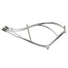 ALTALINE Steel 26" Bicycle Stretch/Limo Frame, Multiple Colors (Chrome) view 1