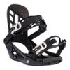 K2 You+H Youth Snowboard Bindings, Black, Medium view 1