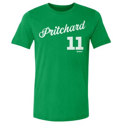 500 LEVEL Payton Pritchard Shirt (Cotton, XXX-Large, Kelly Green) - Payton Pritchard Boston Script WHT