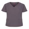 Natural Uniforms Womens Cool Stretch Jogger Scrub Set with Regular and Petite Sizes (Charcoal, X-Large) view 3