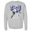 500 LEVEL Dick Duff Sweatshirt (Crew Sweatshirt, XX-Large, Heather Gray) - Dick Duff Toronto Retro Script WHT view 1