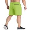 MAGCOMSEN Cargo Work Shorts for Men Shorts Casual Golf Shorts Outdoor Hiking Shorts Yellow Green,30 view 2