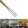 Aofong Fish Gaff 6.2ft Telescopic Rods with 1 to 3-Teeth,Sea and Ice Fishing Spear,Stainless Steel Inverted Tooth Harpoons,Thickened Fish Gig (6.2ft+3 Teeth) view 2