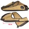 WAYNE'S DOG Ambidextrous Shooting Recoil Field Shields, Solid Fit and Thick Padding for Outdoor, Range, Shooting and Hunting (Right Handed - Brown) view 3