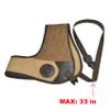 WAYNE'S DOG Ambidextrous Shooting Recoil Field Shields, Solid Fit and Thick Padding for Outdoor, Range, Shooting and Hunting (Right Handed - Brown) view 4