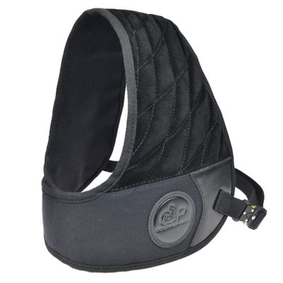 WAYNE'S DOG Ambidextrous Shooting Recoil Field Shields, Solid Fit and Thick Padding for Outdoor, Range, Shooting and Hunting (Right Handed - Black)