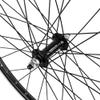 CyclingDeal Road Bike Bicycle 700C Double Wall Alloy Wheelset - Compatible with 6/7/8 Speed Thread-on Freewheel - Bolt-on Axle Front & Rear view 2