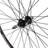 CyclingDeal Road Bike Bicycle 700C Double Wall Alloy Wheelset - Compatible with 6/7/8 Speed Thread-on Freewheel - Bolt-on Axle Front & Rear view 3