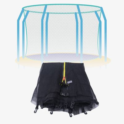 Trampoline Net Replacement, Safety Net Enclosure for 6-16 FT with 6 or 8 or 12 Poles, Breathable, Tear-Resistant, Weather-Resistant (Net Only) (10FT / 306cm - 6 Poles)