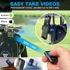 Dprofy Magnetic Golf Phone Holder,Golf Analyzer Accessories with Bluetooth Wireless Remote, Record Golf Swing, Golf Putting Training Aids Works with Alignment Stick and Golf Bag view 2
