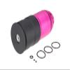 Lancer Tactical Sentinel Gears Airsoft Shell Gas Magazine 40mm (40 Rounds-168 Rounds)- 96 Rounds- Black/Pink view 3