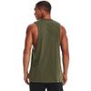 Under Armour Men's Sportstyle Left Chest Cut-Off T-Shirt, (390) Marine OD Green / / Black, X-Large view 2