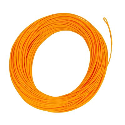 Fly Fishing Floating Line with Welded Loop Weight Forward Fly Lines 100FT (WF2F, Hot Orange)