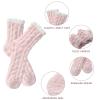 7 Pairs Fuzzy Socks - Fuzzy Socks for Women, Women's Winter Super Soft Warm Cozy Sock, Fluffy Sock Fits Most Size, Fleece-lined Slipper Sock, Candy Color view 4