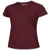 MAGCOMSEN Running Shirts Women Quick Dry Tshirt Short Sleeve Sun Shirt for Women Active Swim Exercise Workout Tops Wine Red, 2XL view 1