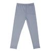 Fldy Kids Girls Athletic Leggings Gymnastics Ballet Dance Leggings Solid Stretchy Running Training Yoga Pants Tights Cool Grey 7-8 Years view 3