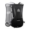 AONIJIE 5L Running Hydration Vest Pack with 9 Safety Pockets Adjustable & Lightweight Hydration Backpack for Marathon Race Hiking Cycling (Black) view 1