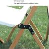 Camping Chair Folding Chairs Lawn Chairs Portable Camping Chair Lightweight Folding Fishing Outdoor Camping Folding Chairs Ultra Light Solid Wood Chair Folding Chair Camp Chair Moon Chair view 4