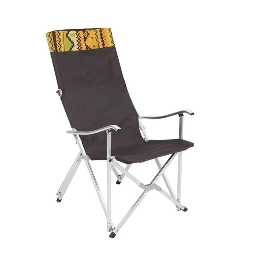 Camping Chair Folding Chairs Lawn Chairs Camping Chair Sturdy Steel Folding Lawn Chair with Hard Arms and Cup Holder for Outdoor Travel Hunting Fishing Folding Chair Camp Chair Moon Chair