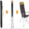Camping Chair Folding Chairs Lawn Chairs Camping Chair Sturdy Steel Folding Lawn Chair with Hard Arms and Cup Holder for Outdoor Travel Hunting Fishing Folding Chair Camp Chair Moon Chair view 4