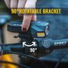 Easymaxx 5000Lumens Bike Light Set, Rechargeable Bicycle Lights for Night Riding Front and Rear, Powerful Waterproof Bike Headlight, Easy to Install for Men Women Kids Road Mountain Cycling view 4