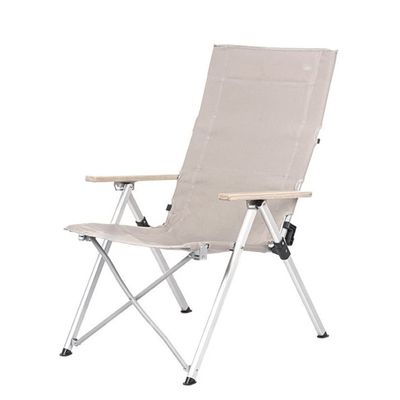 Camping Chair Folding Chairs Lawn Chairs Outdoor Folding Chair Three-Speed Adjustable Long Back Chair Outdoor Camping Recliner Picnic Beach Relaxation Chair Folding Chair Camp Chair Moon Chair