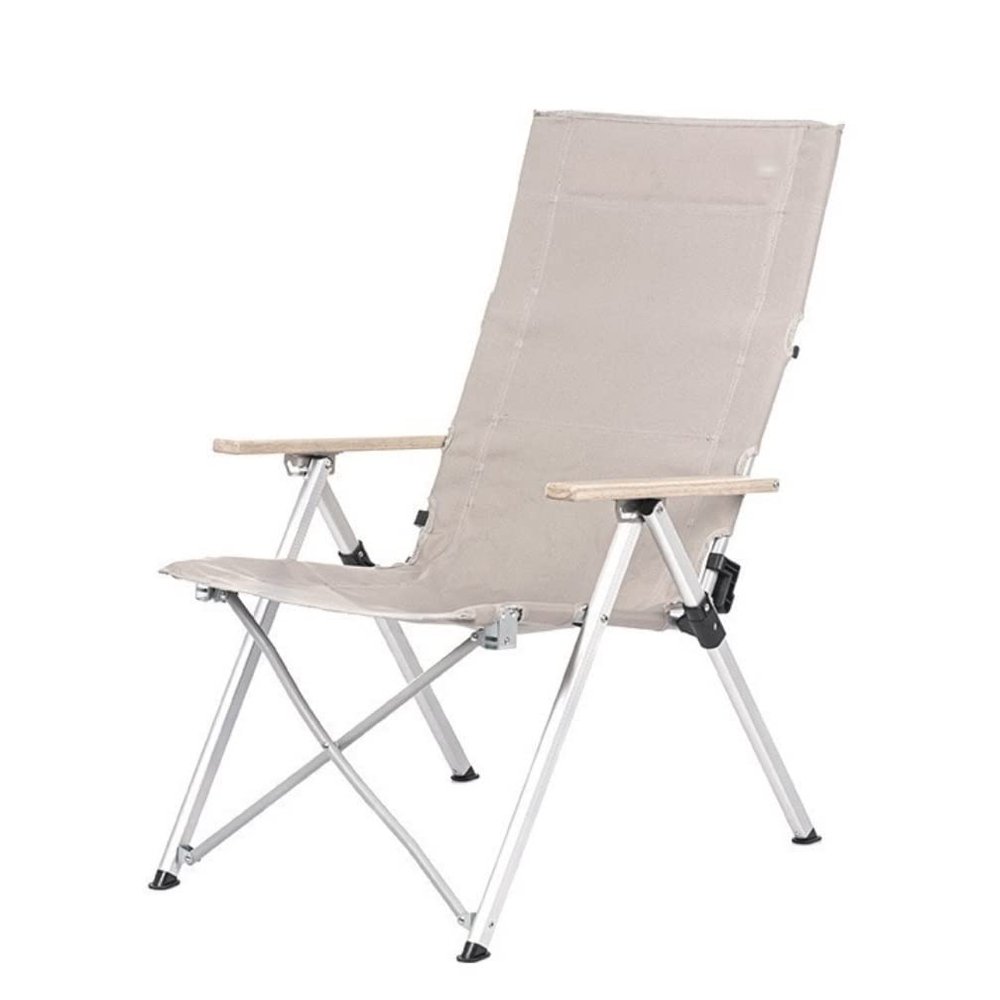 Camping Chair Folding Chairs Lawn Chairs Outdoor Folding Chair Three-Speed Adjustable Long Back Chair Outdoor Camping Recliner Picnic Beach Relaxation Chair Folding Chair Camp Chair Moon Chair
